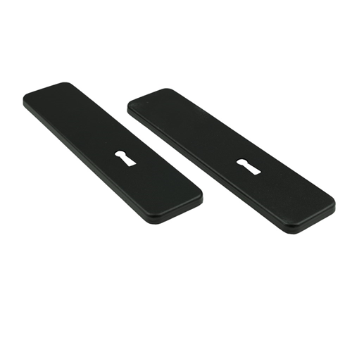 Kortschild Aluminium Mat Zwart Oxloc - SAINT DENIS SL.56MM Z.KRUKGAT Kortschild Aluminium Mat Zwart Oxloc - SAINT DENIS SL.56MM Z.KRUKGAT