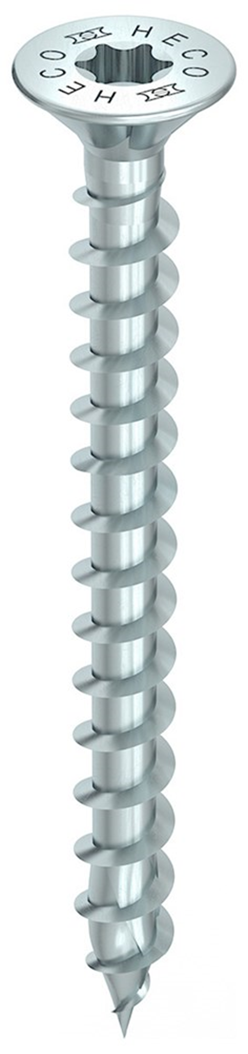 Spaanplaatschroef Verzinkt Heco - 4.0X 40MM PK T20 (HD20) Spaanplaatschroef Verzinkt Heco - 4.0X 40MM PK T20 (HD20)