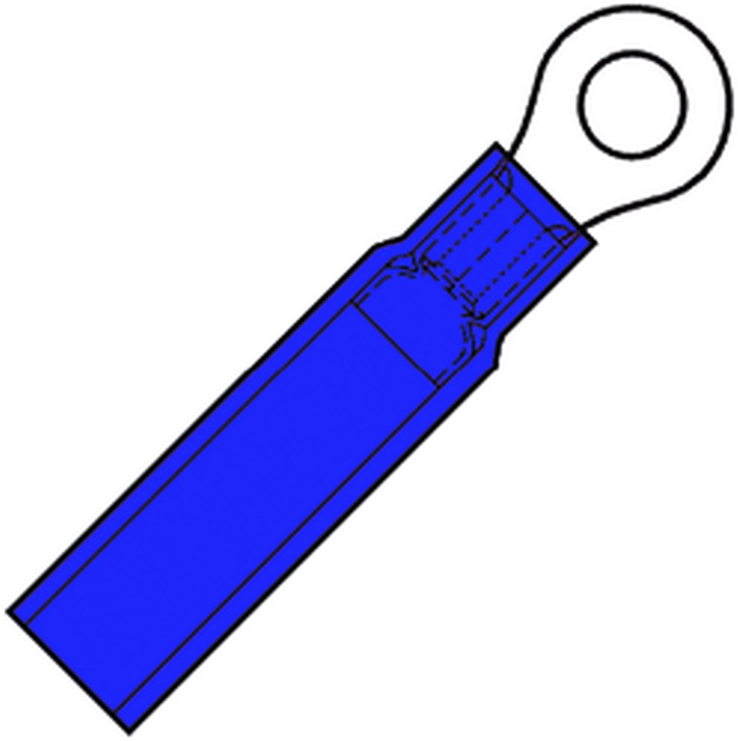kabelschoen ring waterdicht blauw kabelschoen ring waterdicht blauw