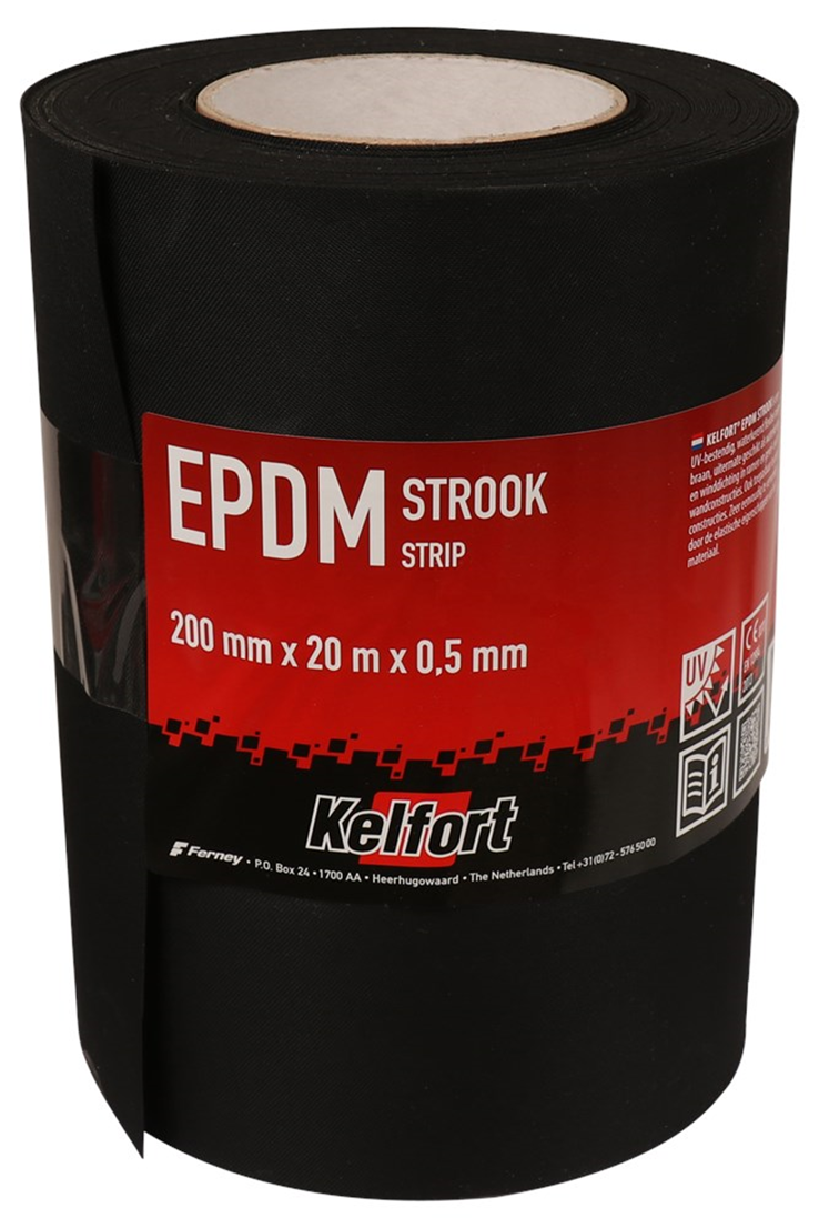 stroken epdm folie zwart kelfort stroken epdm folie zwart kelfort