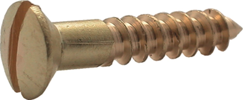 Houtschroef Messing Kelfort - 3.5X 40MM BK LK ZAAGSNEDE Houtschroef Messing Kelfort - 3.5X 40MM BK LK ZAAGSNEDE