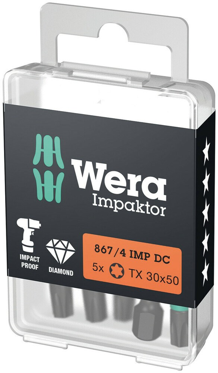 schroefbit lang torx wera impaktor schroefbit lang torx wera impaktor