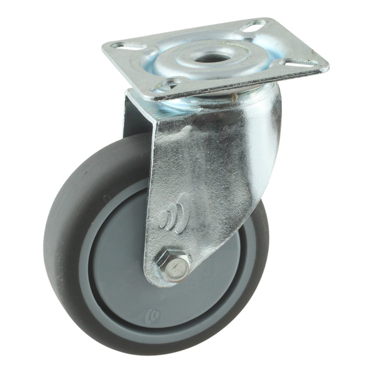 zwenkwiel grijs rubber zwenkwiel grijs rubber