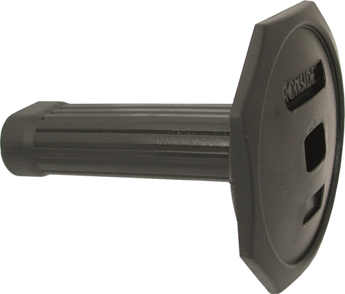 Handbeschermer Rubber Ironside - 23X13MM ZWART Handbeschermer Rubber Ironside - 23X13MM ZWART