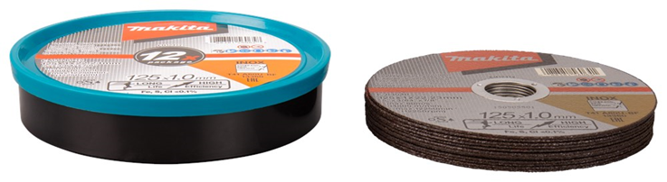 doorslijpschijfset staal/rvs makita doorslijpschijfset staal/rvs makita