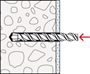 klikzadel nylon fischer-8 klikzadel nylon fischer-8