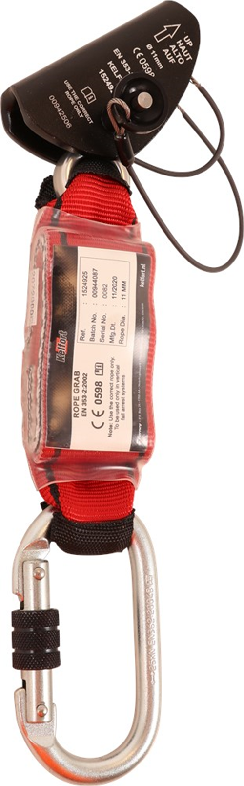 Valstopapparaat Met Valdemper Kelfort - ROPE GRAB Valstopapparaat Met Valdemper Kelfort - ROPE GRAB