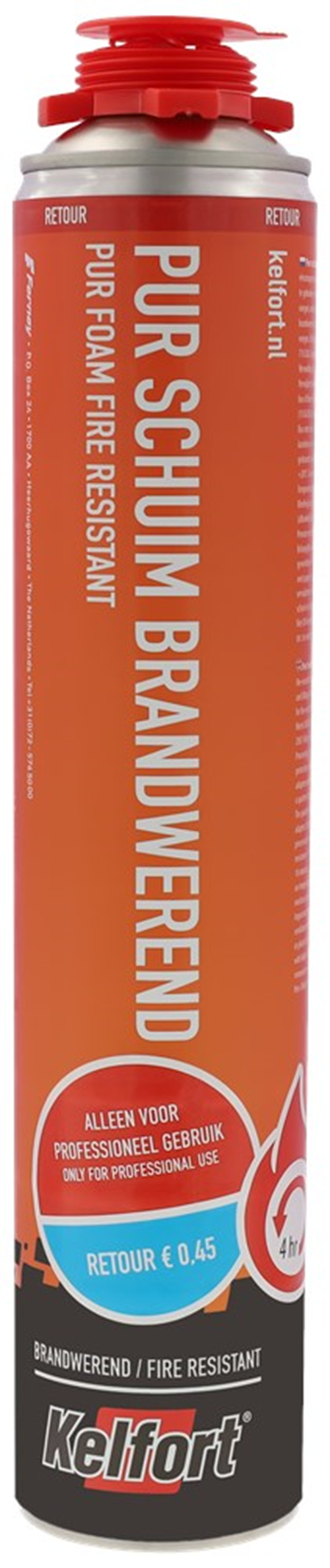 Purschuim Brandwerend Kelfort Rebus - 750ML NBS LICHTGRIJS Purschuim Brandwerend Kelfort Rebus - 750ML NBS LICHTGRIJS