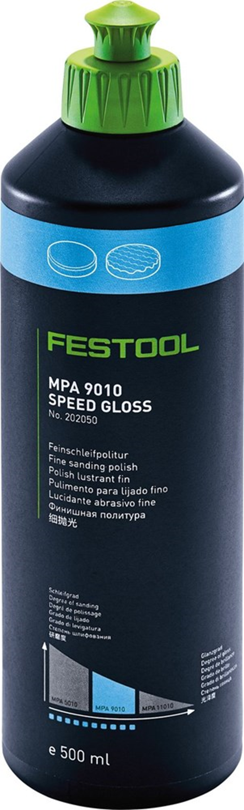 Polijstmateriaal Festool - MPA  9010 BL/0.5L Polijstmateriaal Festool - MPA  9010 BL/0.5L