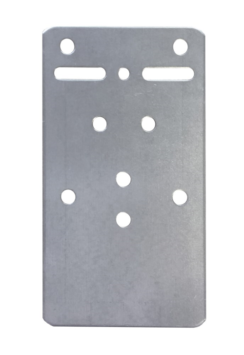 Montageplaatje Sv - 102X57X1.5MM Montageplaatje Sv - 102X57X1.5MM