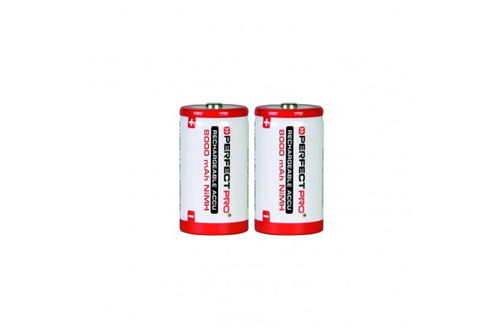 Batterijen Oplaadbaar Perfectpro - D  SET à 2 STUKS Batterijen Oplaadbaar Perfectpro - D  SET à 2 STUKS