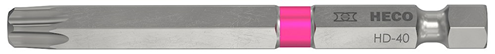 Schroefbit Lang Heco-Drive - HD40 (T40) 70MM 1/4" ROZE Schroefbit Lang Heco-Drive - HD40 (T40) 70MM 1/4" ROZE