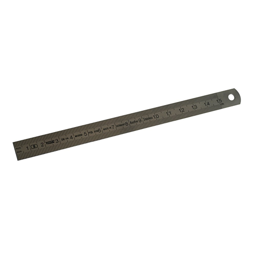 Meetlat Rvs Het Melkmeisje -  500X30X0.8MM Meetlat Rvs Het Melkmeisje -  500X30X0.8MM
