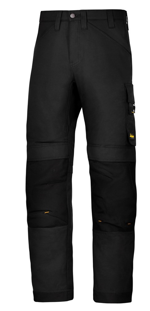 Werkbroek Allroundwork Snickers - 6301 ZWART 062 Werkbroek Allroundwork Snickers - 6301 ZWART 062
