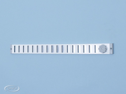 Schuifrooster Aluminium Wit Gavo - 370X 40MM (BXH) RAL 9010 Schuifrooster Aluminium Wit Gavo - 370X 40MM (BXH) RAL 9010