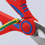 elektriciens kabelschaar knipex-18 elektriciens kabelschaar knipex-18