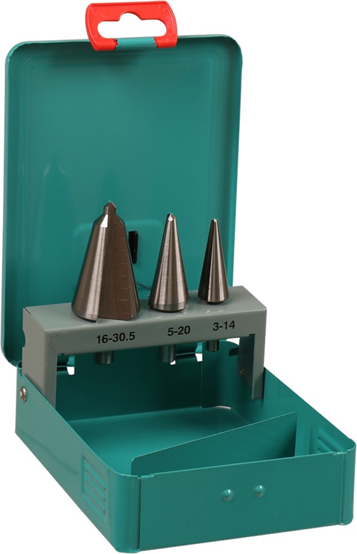 Plaatborenset Conisch Hss Kelfort - 3-DELIG 3-14 /5-20/ 16-30.5MM Plaatborenset Conisch Hss Kelfort - 3-DELIG 3-14 /5-20/ 16-30.5MM
