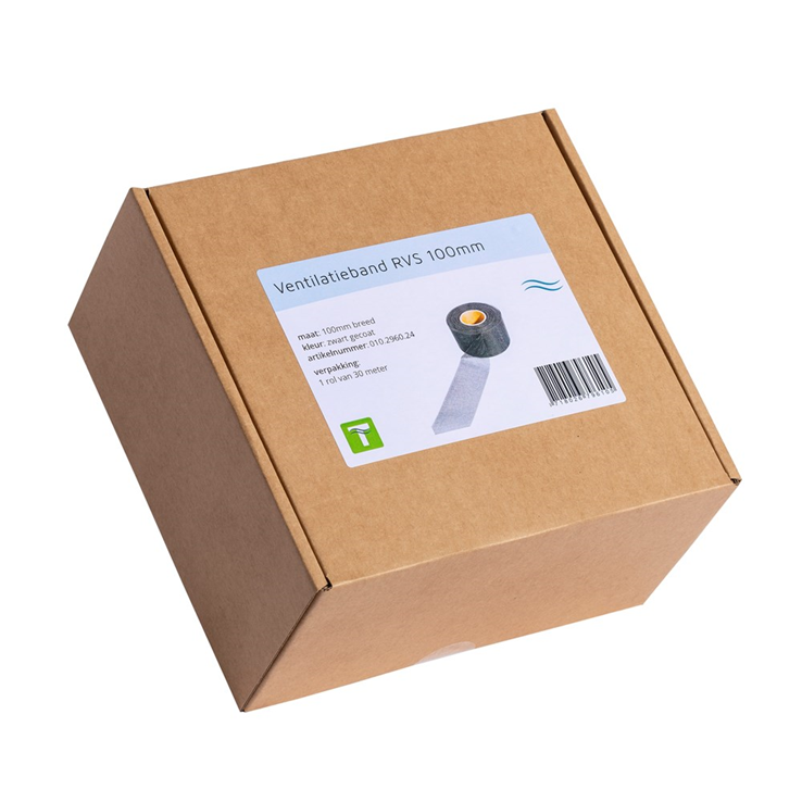 ventilatieband rvs zwart gecoat tilmar ventilatieband rvs zwart gecoat tilmar