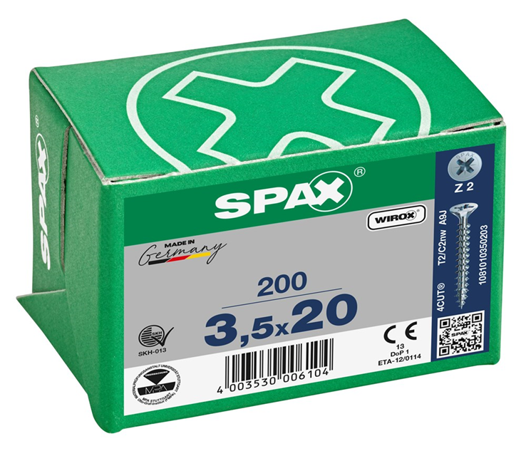 spaanplaatschroef wirox spax spaanplaatschroef wirox spax