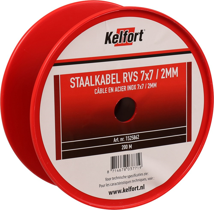 staalkabel rvs a2 kelfort staalkabel rvs a2 kelfort