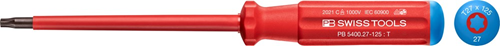 Schroevendraaier Torx Pb Swiss Tools - PB 5400.27-125 T27 Schroevendraaier Torx Pb Swiss Tools - PB 5400.27-125 T27
