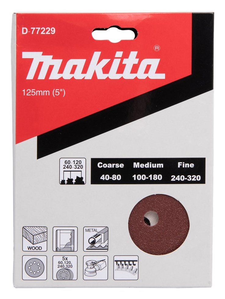 schuurschijfset rood velcro makita schuurschijfset rood velcro makita