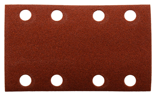 Schuurstrook Red Velcro Makita - 80X133MM K120 SET à 10 ST Schuurstrook Red Velcro Makita - 80X133MM K120 SET à 10 ST