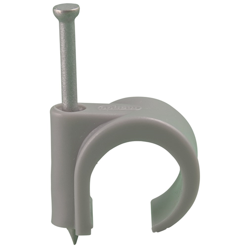 Kabelclip Rond Kunststof Mepac - 11-15MM GRIJS Kabelclip Rond Kunststof Mepac - 11-15MM GRIJS
