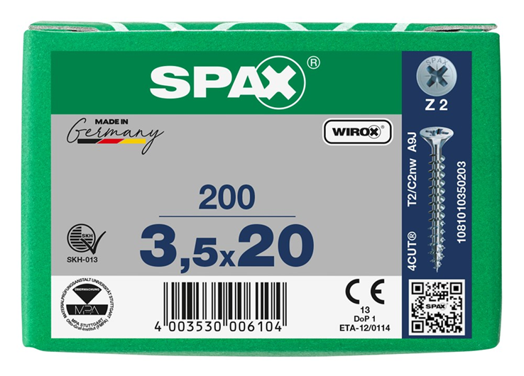 spaanplaatschroef wirox spax spaanplaatschroef wirox spax