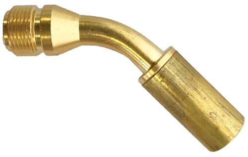 Soldeerbranderbek Hasmi - 1-164 M15X1 12MM 45° Soldeerbranderbek Hasmi - 1-164 M15X1 12MM 45°