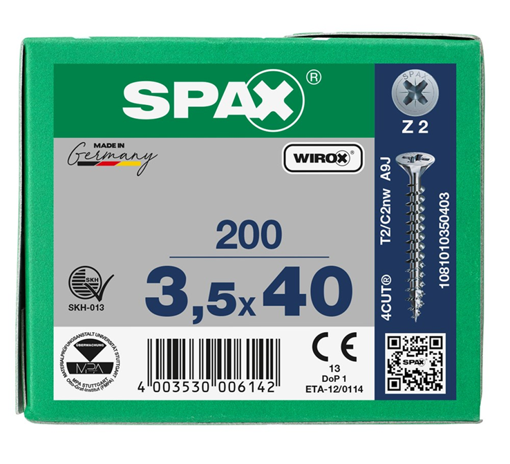spaanplaatschroef wirox spax spaanplaatschroef wirox spax