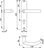 deurkrukgarnituur rvs hoppe-3 deurkrukgarnituur rvs hoppe-3
