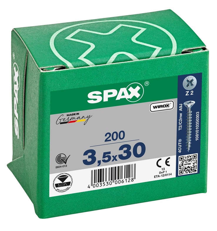 spaanplaatschroef wirox spax spaanplaatschroef wirox spax