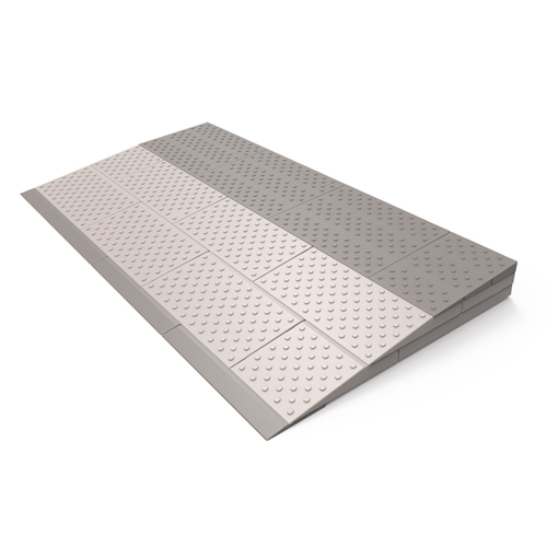 Drempelhulp Grijs/Bruin Secucare - SET 3 - 840X60X450MM Drempelhulp Grijs/Bruin Secucare - SET 3 - 840X60X450MM