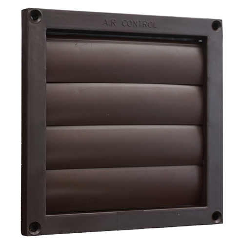 Lamellenrooster Kunststof Air Control - N.20/11 165X165MM (BXH) BRUIN Lamellenrooster Kunststof Air Control - N.20/11 165X165MM (BXH) BRUIN