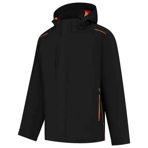 Jack Winter Tech Shell Accent Tricorp - 402703 ZWART/ORANJE 4XL Jack Winter Tech Shell Accent Tricorp - 402703 ZWART/ORANJE 4XL