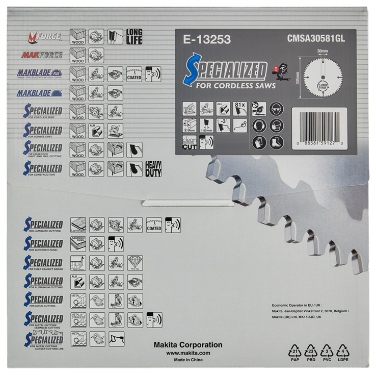 cirkelzaagblad hm makita cirkelzaagblad hm makita