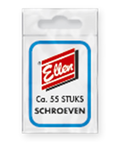 Tochtprofielschroeven Verzinkt Ellen - 2.5X16MM ZAK à 55 STUKS Tochtprofielschroeven Verzinkt Ellen - 2.5X16MM ZAK à 55 STUKS