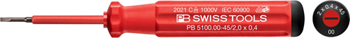 Schroevendraaier Zaagsnede Pb Swisstools - PB 5100.00-45/2 2.0MM Schroevendraaier Zaagsnede Pb Swisstools - PB 5100.00-45/2 2.0MM
