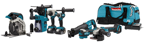 Accu Combiset Makita 5.0Ah/18.0V - DLX7020TX1 18.0V +2 ACCU+LADER Accu Combiset Makita 5.0Ah/18.0V - DLX7020TX1 18.0V +2 ACCU+LADER