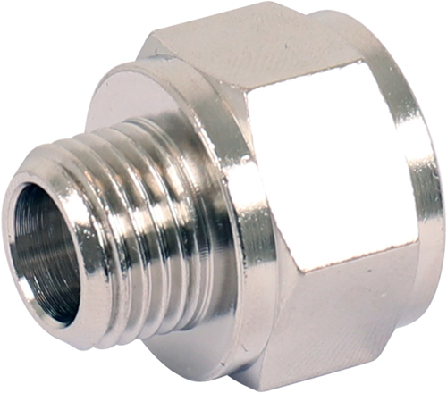 Verloopring Staal Vernikkeld Ironside - 1/4'' BU - 3/8'' BI SET à 2 ST Verloopring Staal Vernikkeld Ironside - 1/4'' BU - 3/8'' BI SET à 2 ST