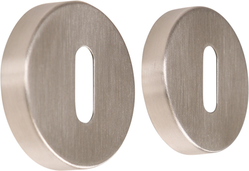 Sleutelgatrozet Rvs A2 Oxloc - Ø52X11MM AFGERONDE ROZETRAND Sleutelgatrozet Rvs A2 Oxloc - Ø52X11MM AFGERONDE ROZETRAND
