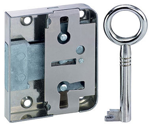 Meubelslot Vernikkeld Junie - 772-20 DRNM.20MM Meubelslot Vernikkeld Junie - 772-20 DRNM.20MM