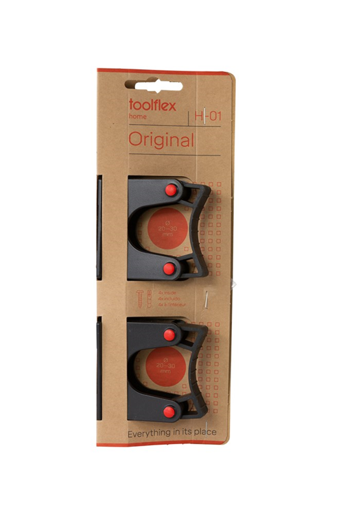Gereedschaphouder Toolflex - 20-30MM SET à 2 STUKS Gereedschaphouder Toolflex - 20-30MM SET à 2 STUKS