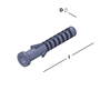 kraagplug nylon-4 kraagplug nylon-4