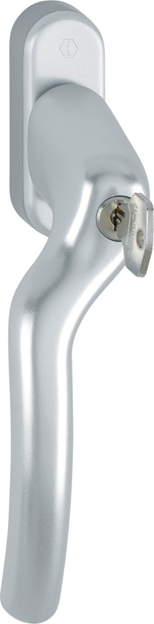 Raamkruk Verkropt Aluminium F1 Hoppe - TOKYO 0710VKS/U76Z RECHTSSKG** Raamkruk Verkropt Aluminium F1 Hoppe - TOKYO 0710VKS/U76Z RECHTSSKG**