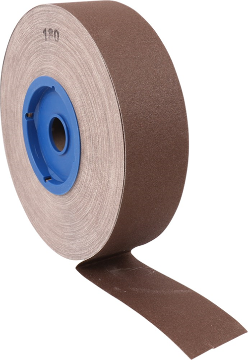 Schuurrol Linnen Droog Bruin Kelfort -  50MM 50M K150 Schuurrol Linnen Droog Bruin Kelfort -  50MM 50M K150