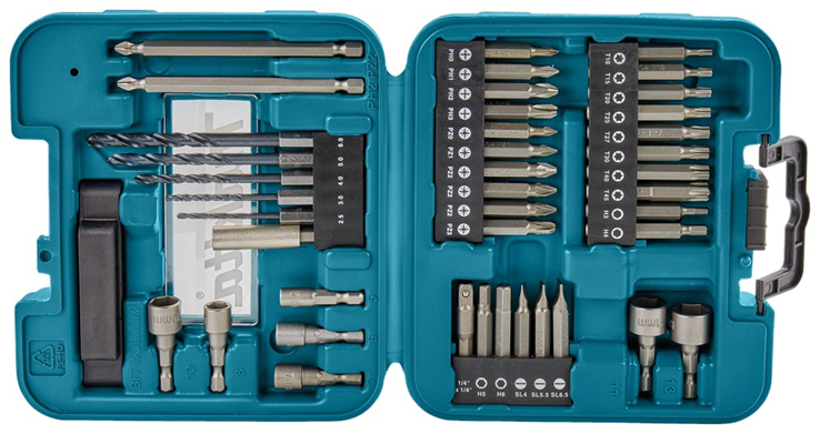 boor-/schroefbitset makita boor-/schroefbitset makita