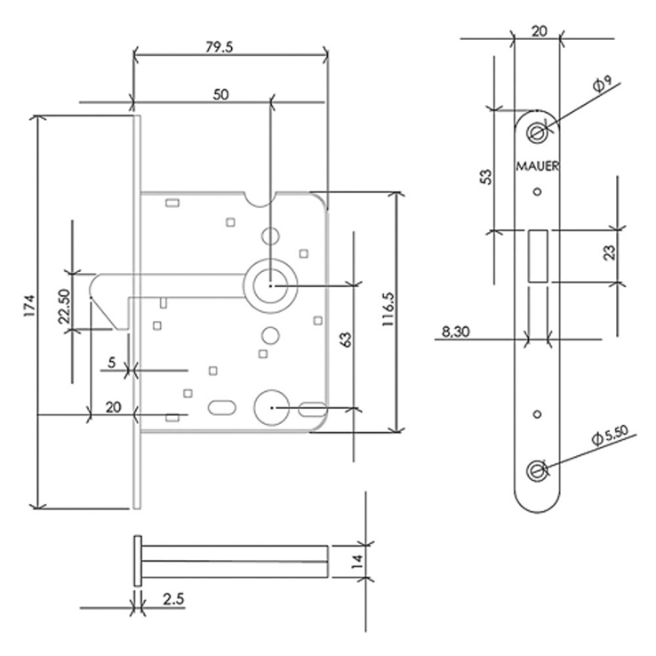 schuifdeurslot insteek v&b mauer schuifdeurslot insteek v&b mauer