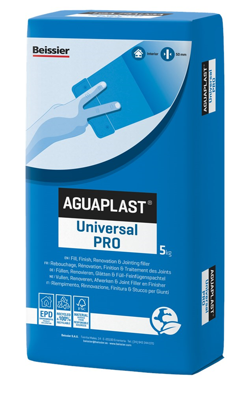 Vulmiddel Snelgips Aguaplast - UNIVERSAL PRO 5KG WIT Vulmiddel Snelgips Aguaplast - UNIVERSAL PRO 5KG WIT
